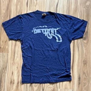 Blue Graphic Men's T-Shirt